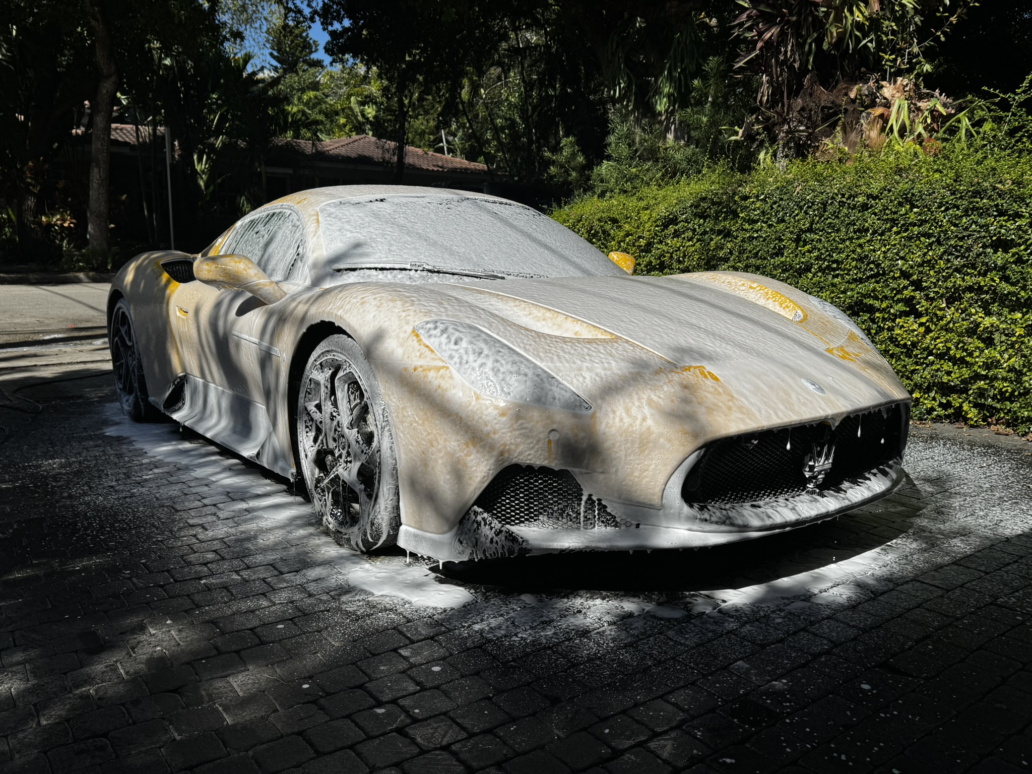 Exterior only detailing finish